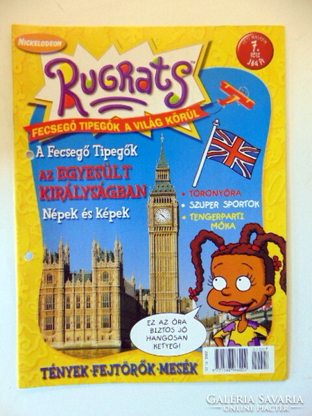 2002 November 21 / rugrats / chattering toddlers around the world / no.: 22454