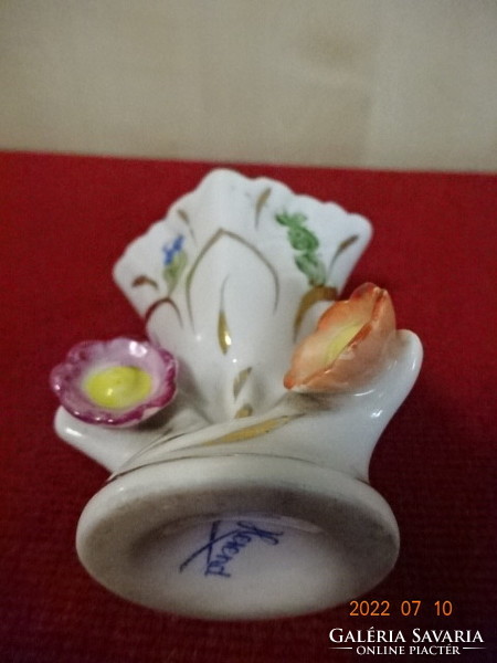 Herend porcelain vase, height 6.5 cm. He has! Jokai.