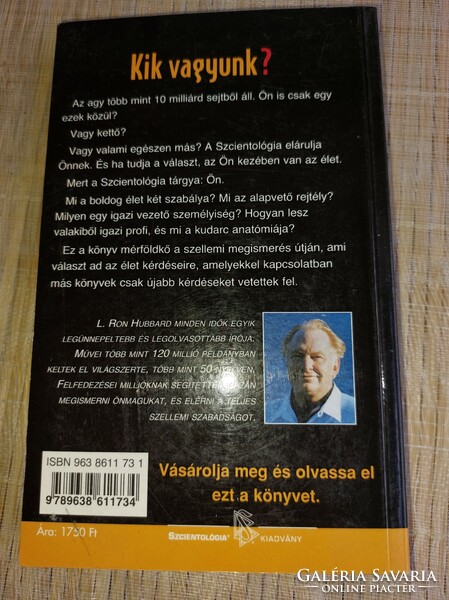 L.Ron hubbard: scientology: life from a new perspective. HUF 1,900.