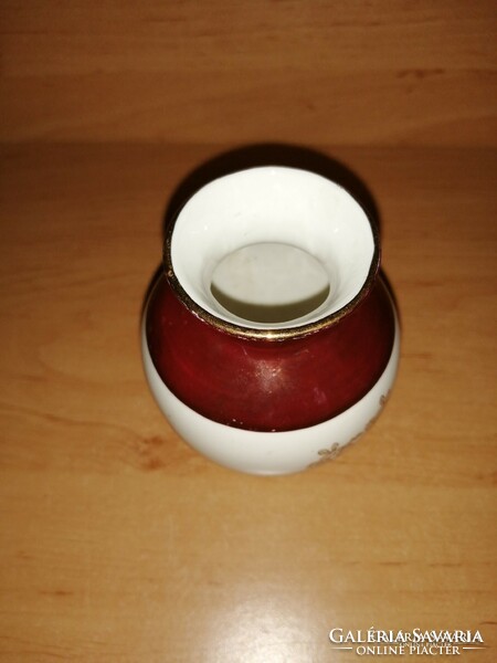Szeged feliratú porcelán váza 9 cm (28/d)