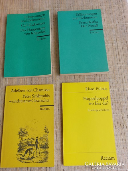 29 darab német  füzet.Könyvek,regények,klasszikusok rövidített változata.8000.-Ft