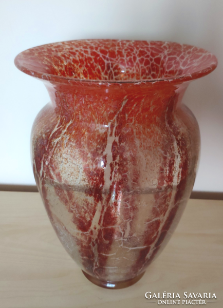 Art deco WMF IKORA művészi üveg váza