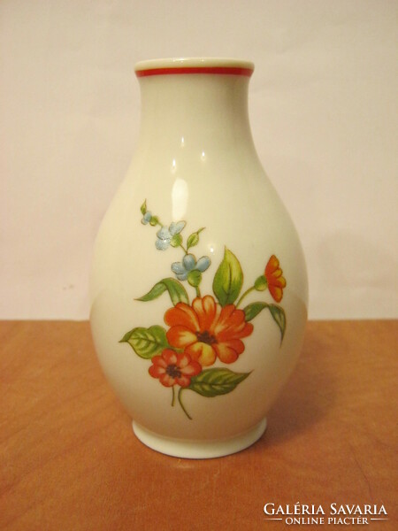 Hollóház porcelain vase