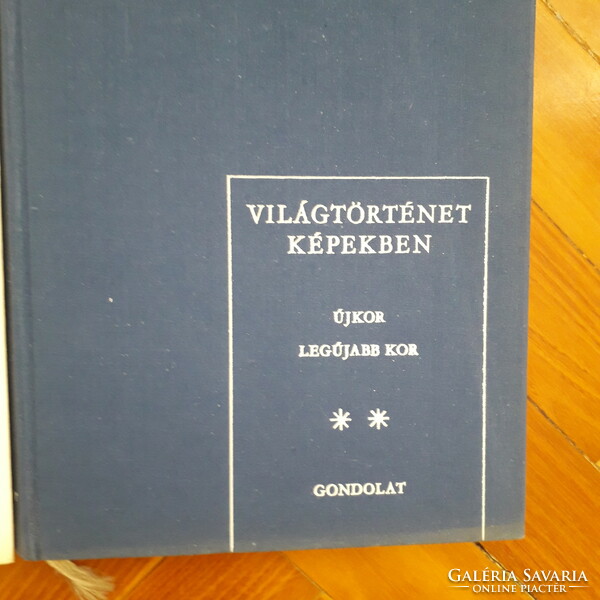 Retró - Világtörténet képekben I.-II. - Gondolat Kk. 1975.
