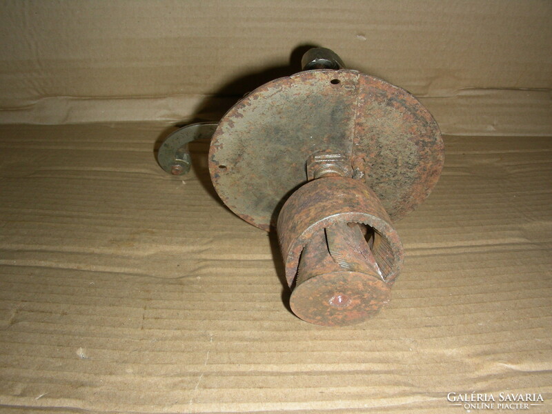 Antique coffee grinder roof