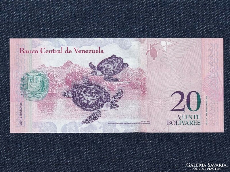 Venezuela 20 bolívar bankjegy 2007 (id63294)