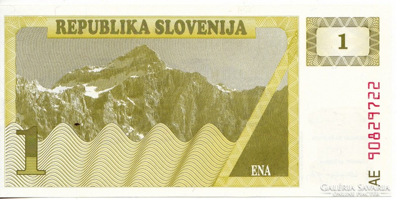 Slovenia 1 tolar 1990 oz