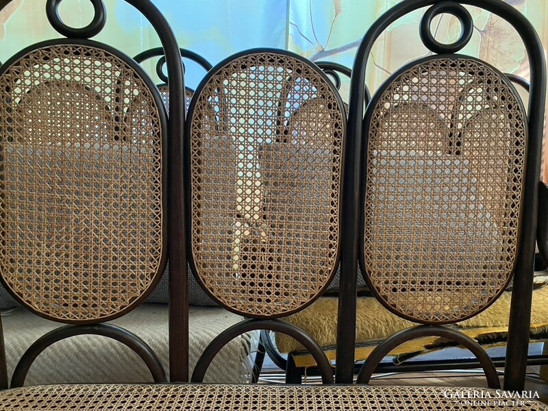 Thonet (characteristic?) Reeded bench