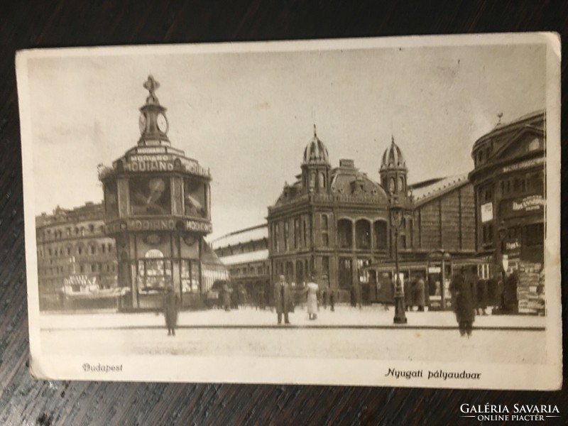 Bp. Nyugati railway station /stepa318/ rare