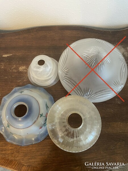 Glass lampshades