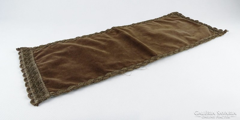 1J709 old decorative microplush tablecloth nipp pad