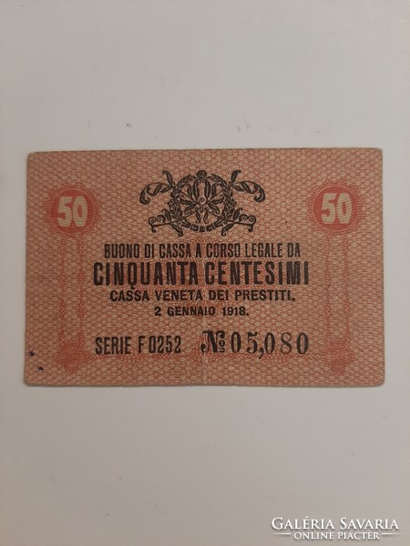 Olaszország Velence 50 Centesimi  1919