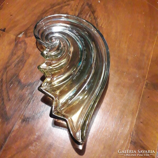 Art deco glass bowl