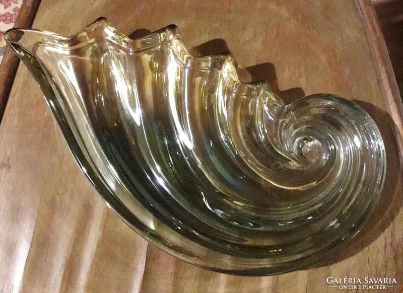 Art deco glass bowl