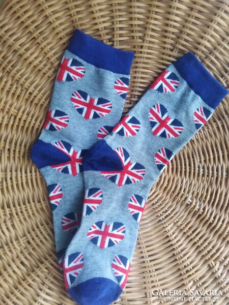 Women's socks - with English flag