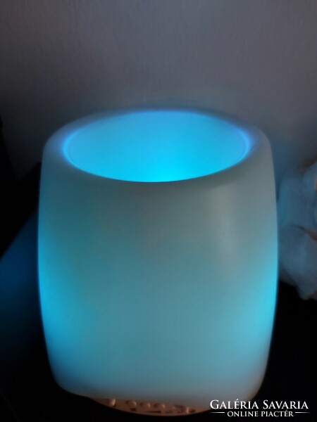 Muse brand electric color-changing mood light with built-in speaker and flower holder function