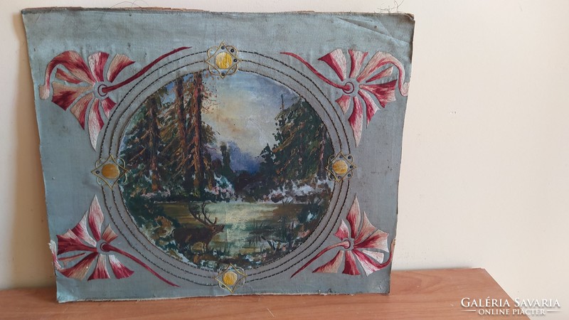 (K) antique landscape painting