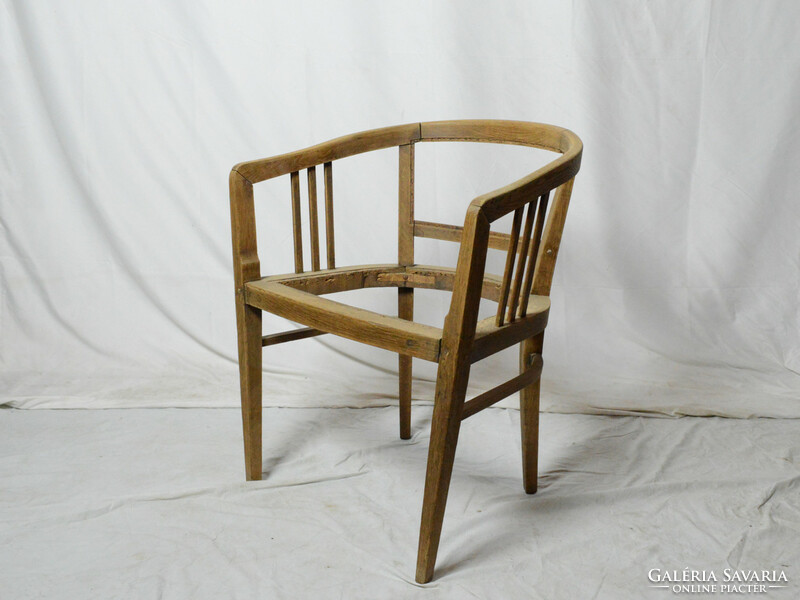 Antique Art Nouveau armchair (polished)