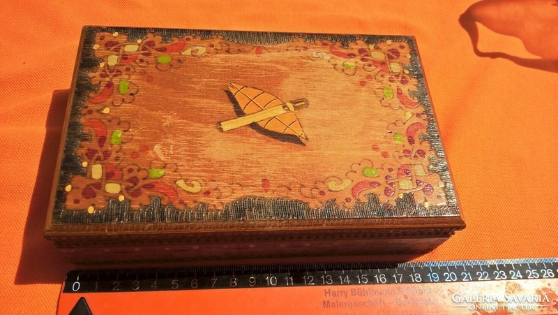 Nice wooden box for cigarettes