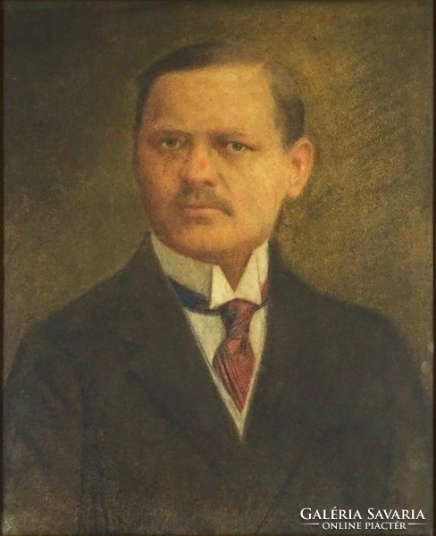 1J625 XX. század első fele európai festő : Férfi portré