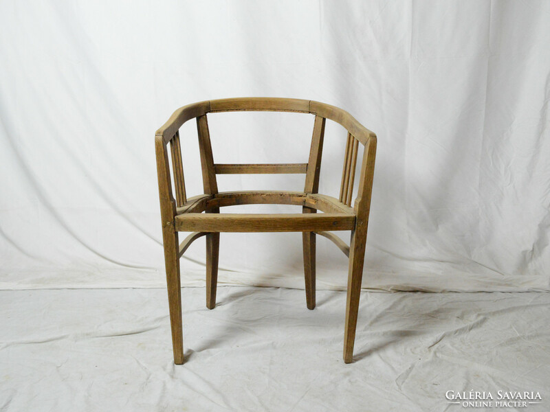 Antique Art Nouveau armchair (polished)