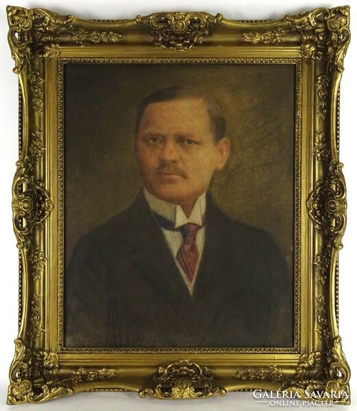 1J625 XX. század első fele európai festő : Férfi portré