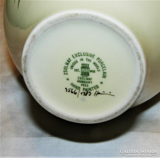 Zsolnay EXCLUSIVE porcelán váza