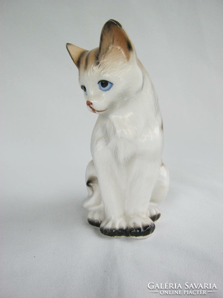 Retro ... Rudolf chamber porcelain figurine nipple cat kitten