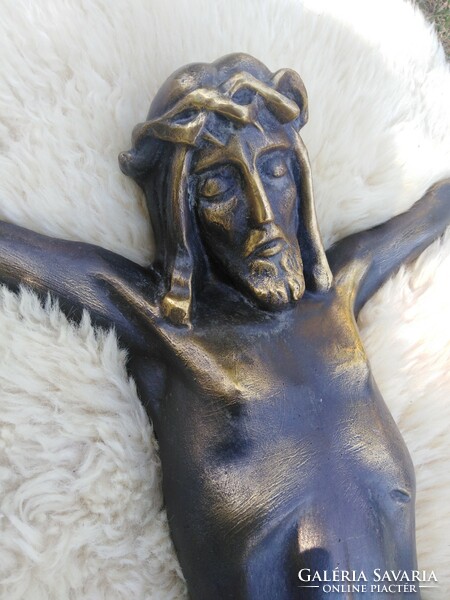 Religious ornament / Jesus - brass