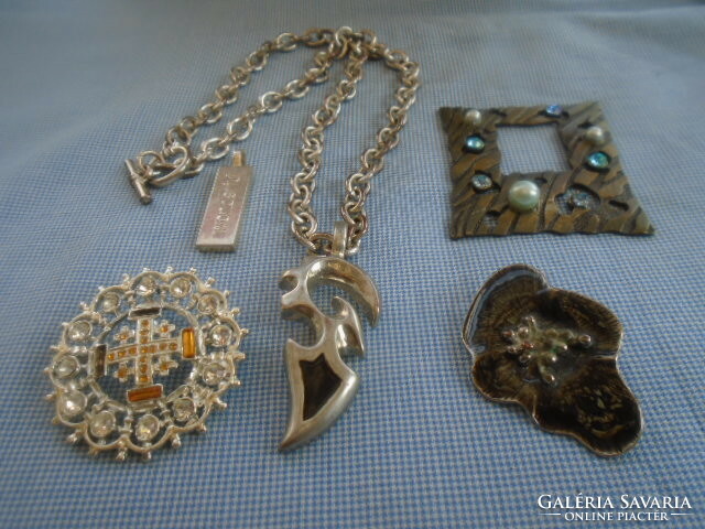 Scandinavian Swedish kuxux észer pack that were not used 5 pendants in 1 thick tiffany style