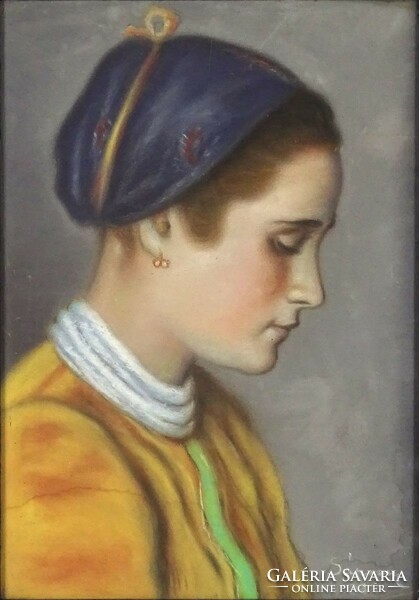 1J690 Sárossy Gyula : Női portré 1931