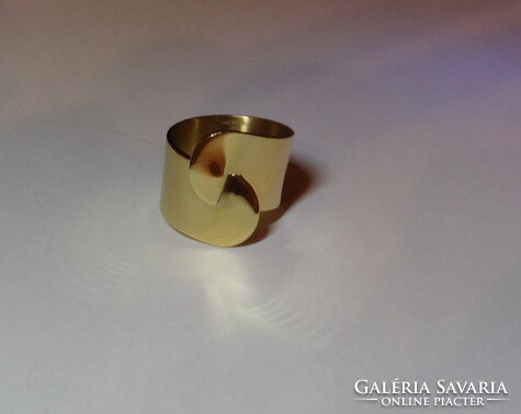 Viktoria walls American brand medical metal ring shines beautifully in a special style, 14 carat gold-plated