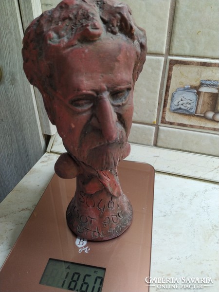 Ceramic statue of a politician for sale!