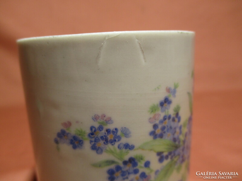 Zsolnay forget-me-not mug, cup