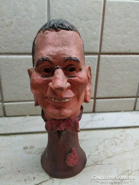 Ceramic statue of a well-known politician for sale!