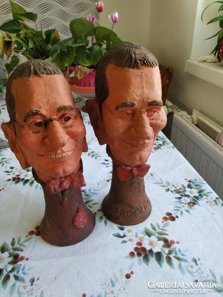 Ceramic statue of a well-known politician for sale!