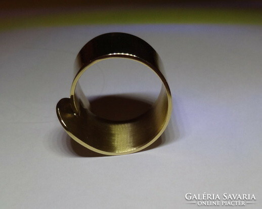 Viktoria walls American brand medical metal ring shines beautifully in a special style, 14 carat gold-plated