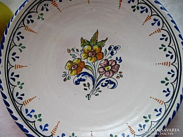 Pottugál large haban wall plate