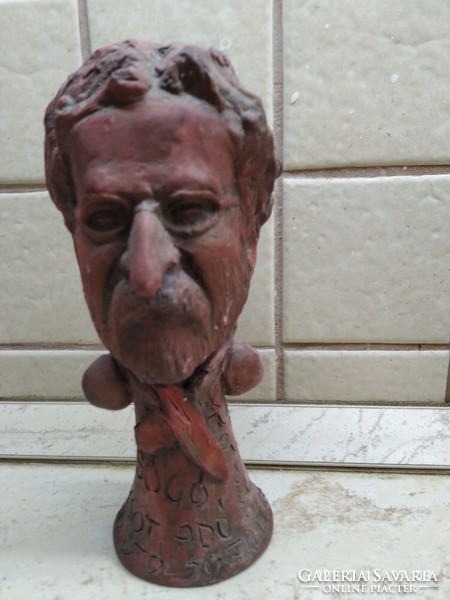 Ceramic statue of a politician for sale!
