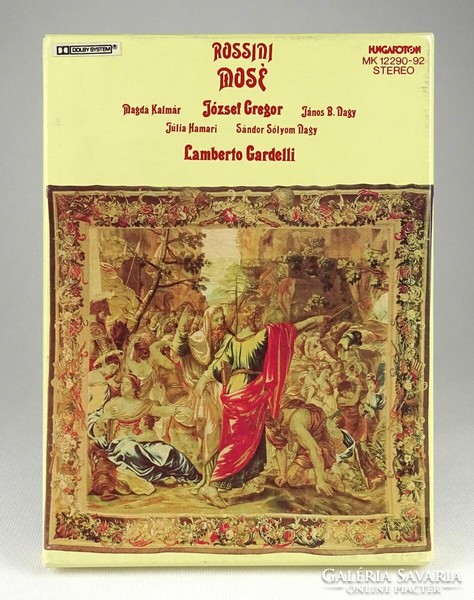 1J741 Rossini : Gardelli díszdobozos komolyzenei audiokazetta 1981