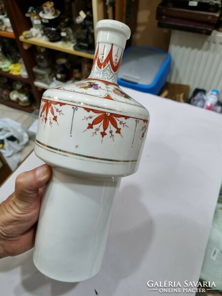 Old porcelain bottle