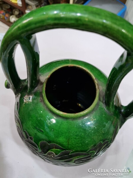 Old ceramic spout