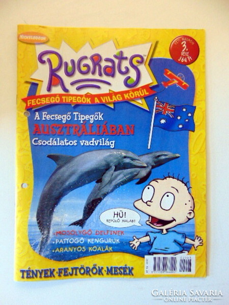 2002 október 24  /  Rugrats / FECSEGŐ TIPEGŐK A VILÁG KÖRÜL  /  Ssz.:  22460