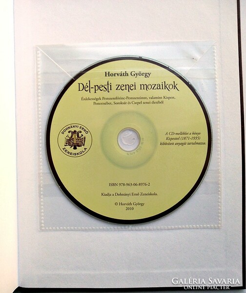 György Horváth: Southern Pest musical mosaics + cd