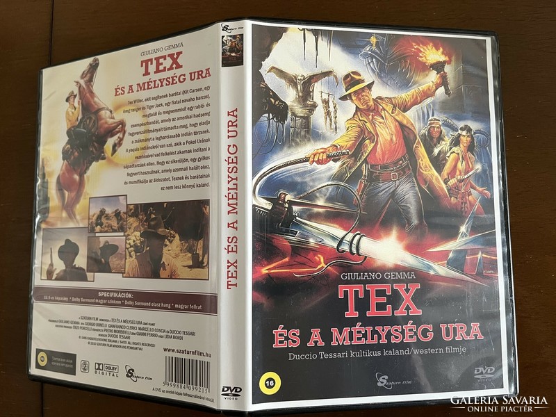 TEX ÉS A MÉLYSÉG URA - DVD