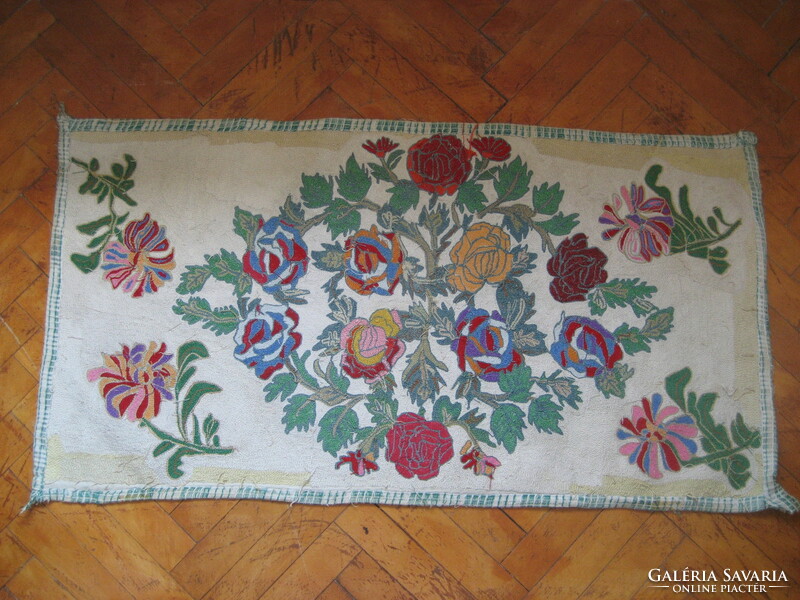Antique tapestry tablecloth, wall protector