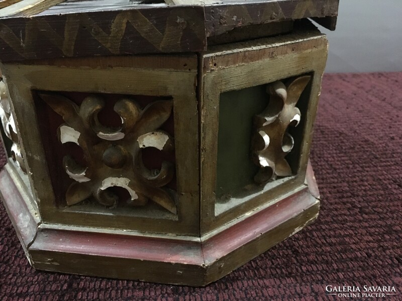 Baroque wooden box !!! 29X26 cm!