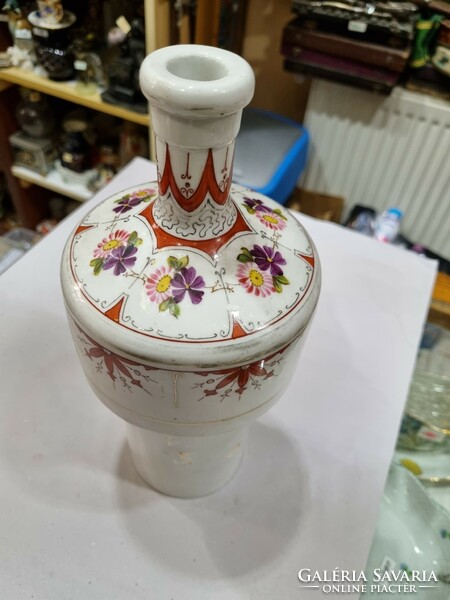 Old porcelain bottle