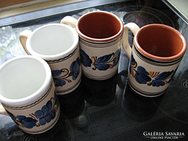 4 hmv retro folk mugs in one
