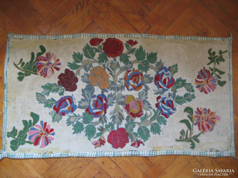 Antique tapestry tablecloth, wall protector